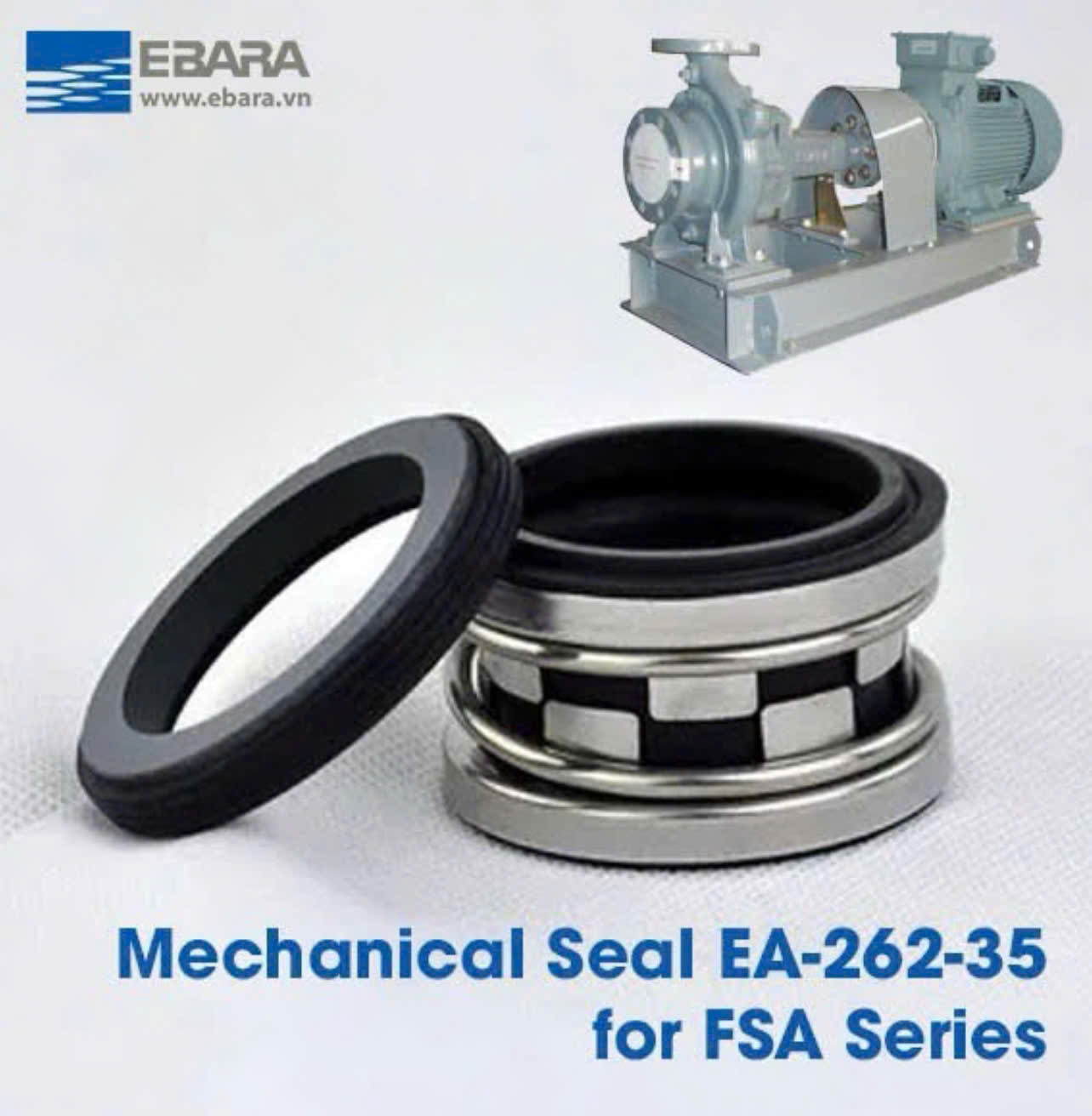 Phớt máy bơm trục rời Ebara